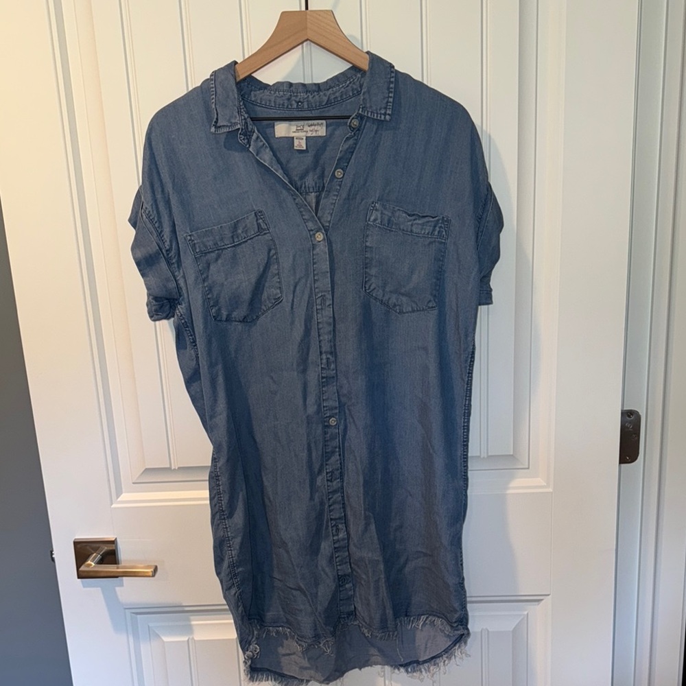 Thread & Supply Light Blue Denim dress